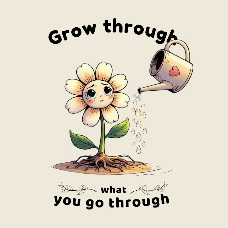 Self-love grows with every tear