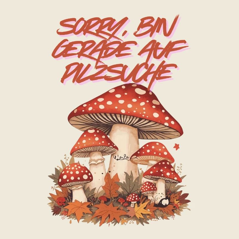 Champignon Champignon Chasse Forêt Automne Automne