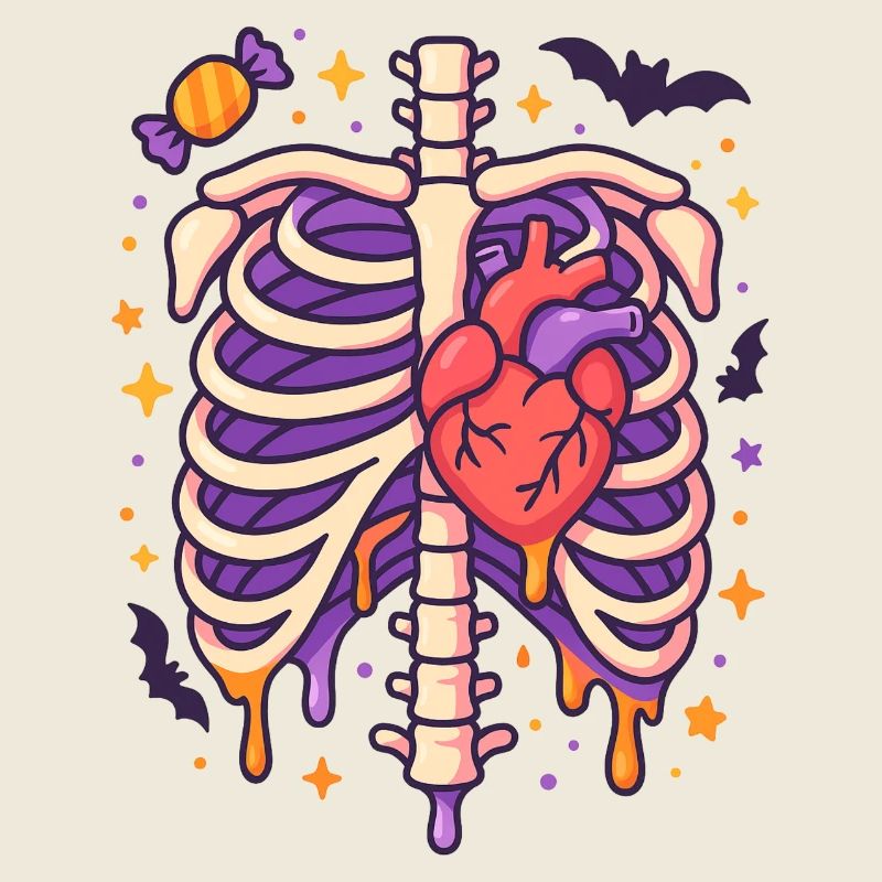 Anatomie Gothic Thoraxkäfig
