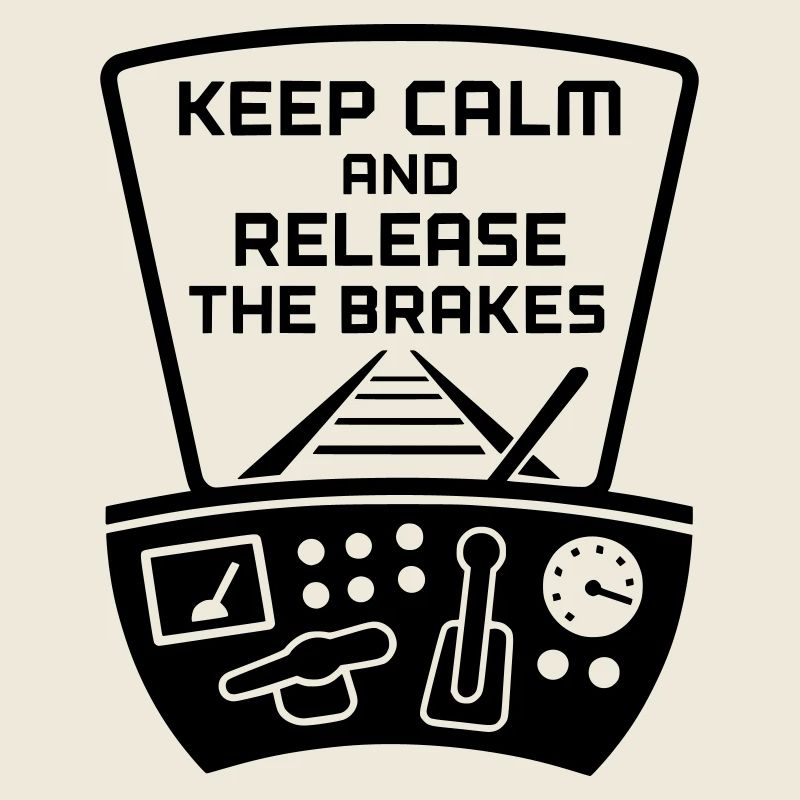 Brakes Release Railway Train Driver