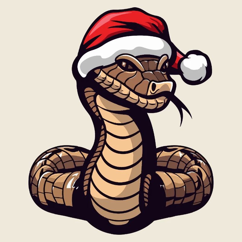 Serpent Cobra Noël