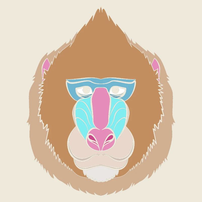 Baboon Pavian Primat Affe Affen