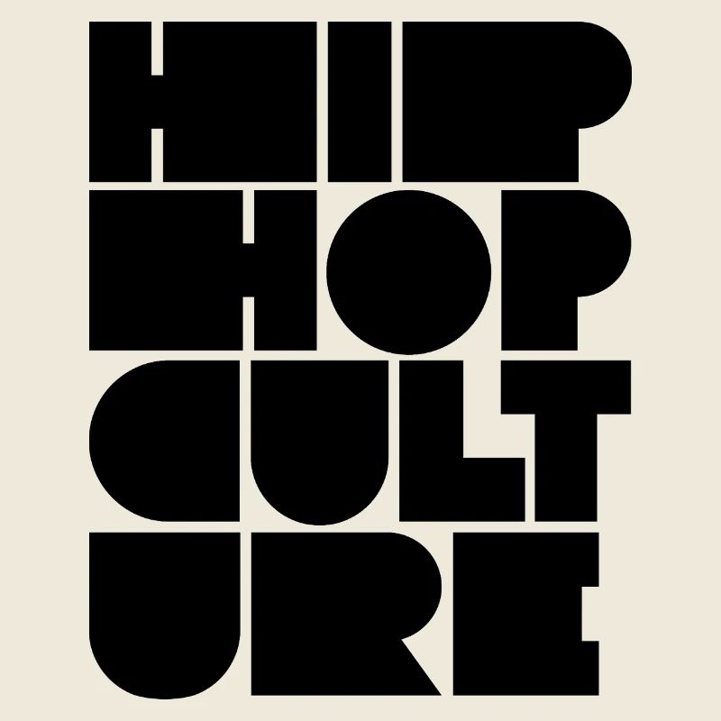 Kräftiges Hip-Hop-Kultur-Logodesign