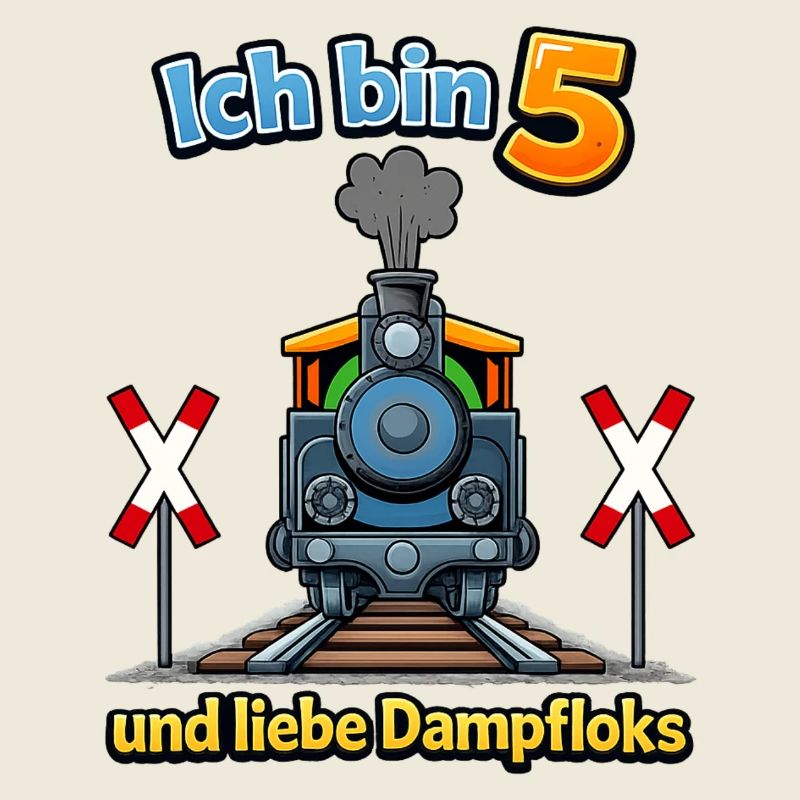 Dampflok Ich bin 5