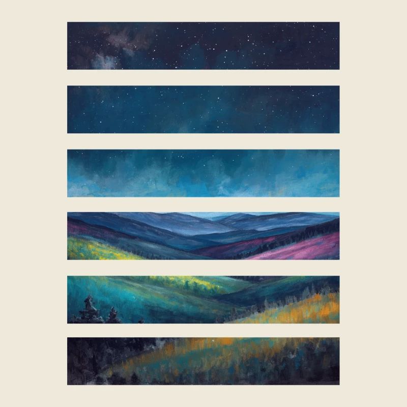 Night Landscapes Layers