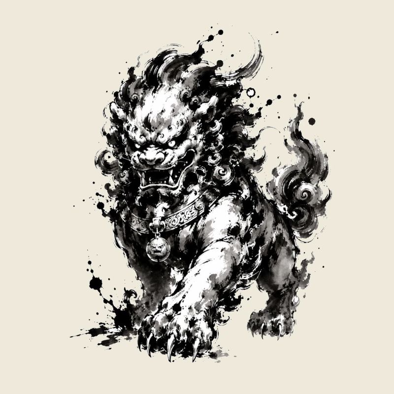 Ink Foo Chien Gardien