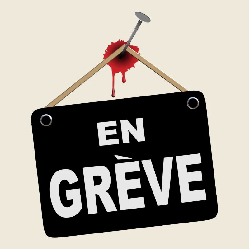 En grève