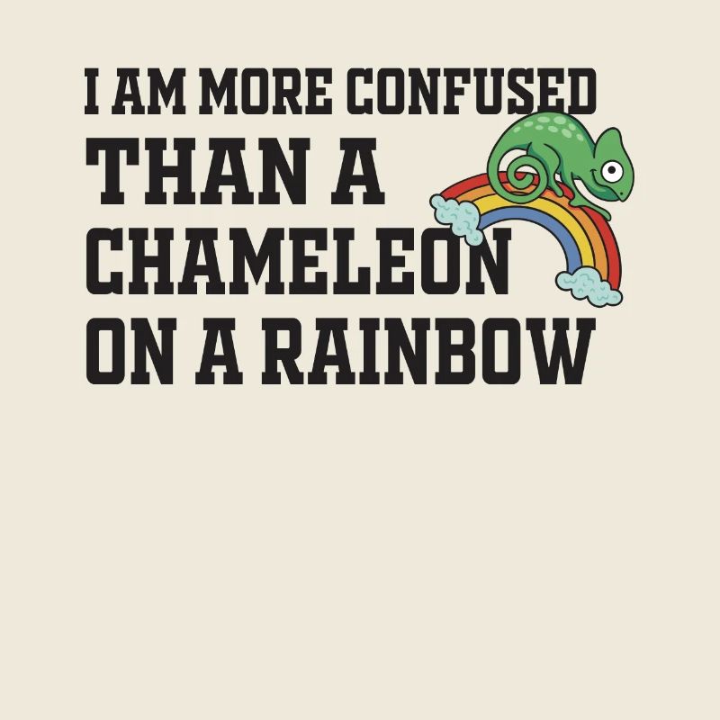 Ich Bin Verwirrter Als Ein Chamäleon