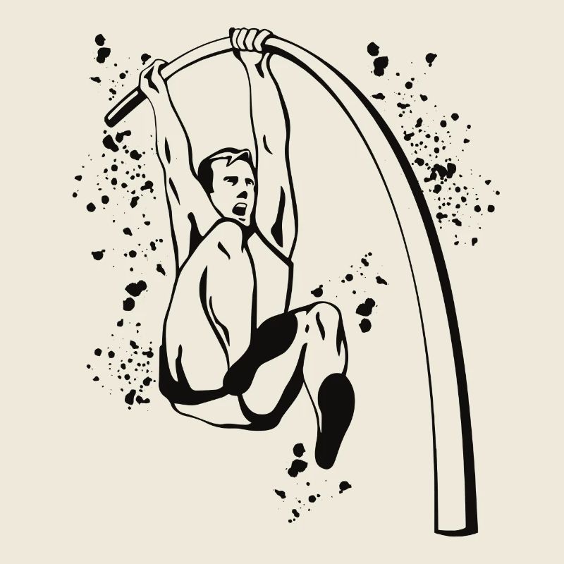 Pole Vaulter Kids Pole Vault