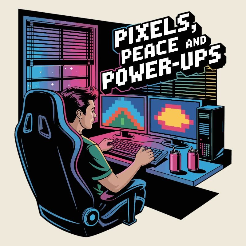 Pixels, paix et bonus – Configuration de jeu