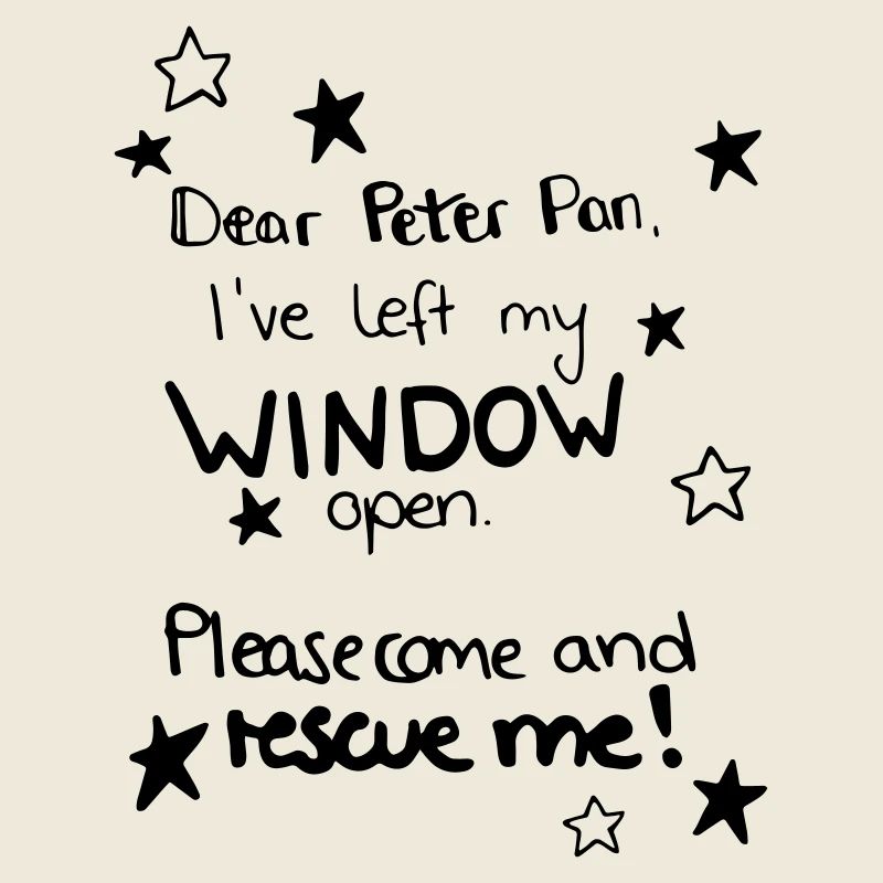 peter pan, Spruch