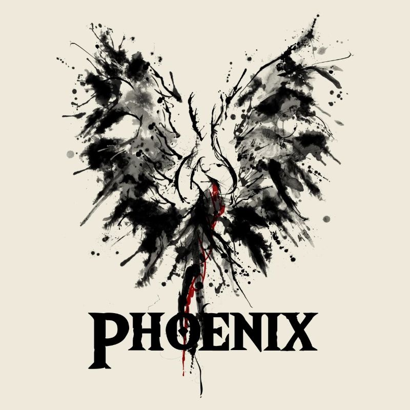 Phoenix du dessin cendres idée cadeau