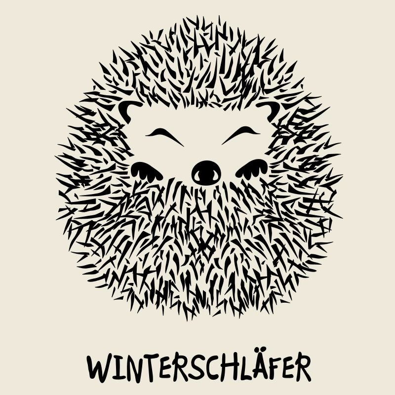 hedgehog hibernation winter sleeper tired kip