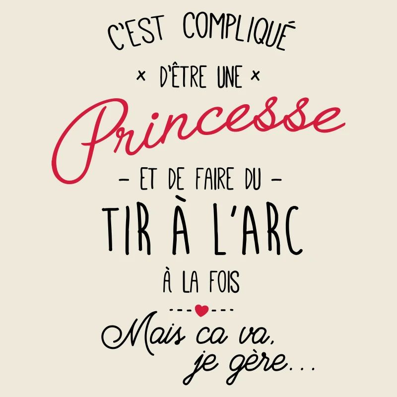 princesse et tir a l'arc