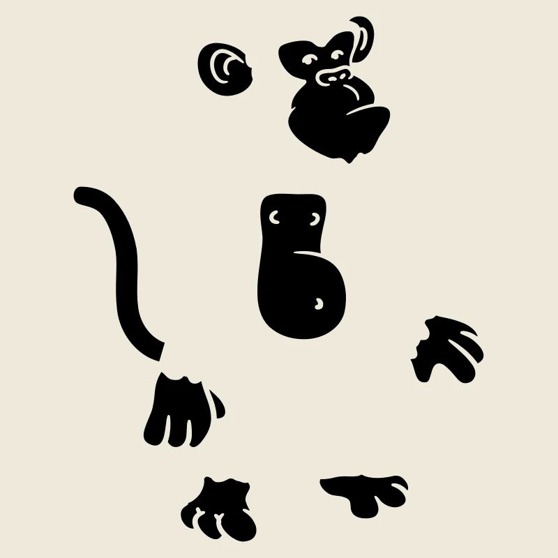 Conception de singe cool