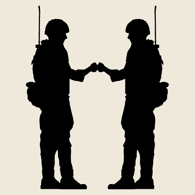 L'équipe 2 Bros soldats équipage Squad