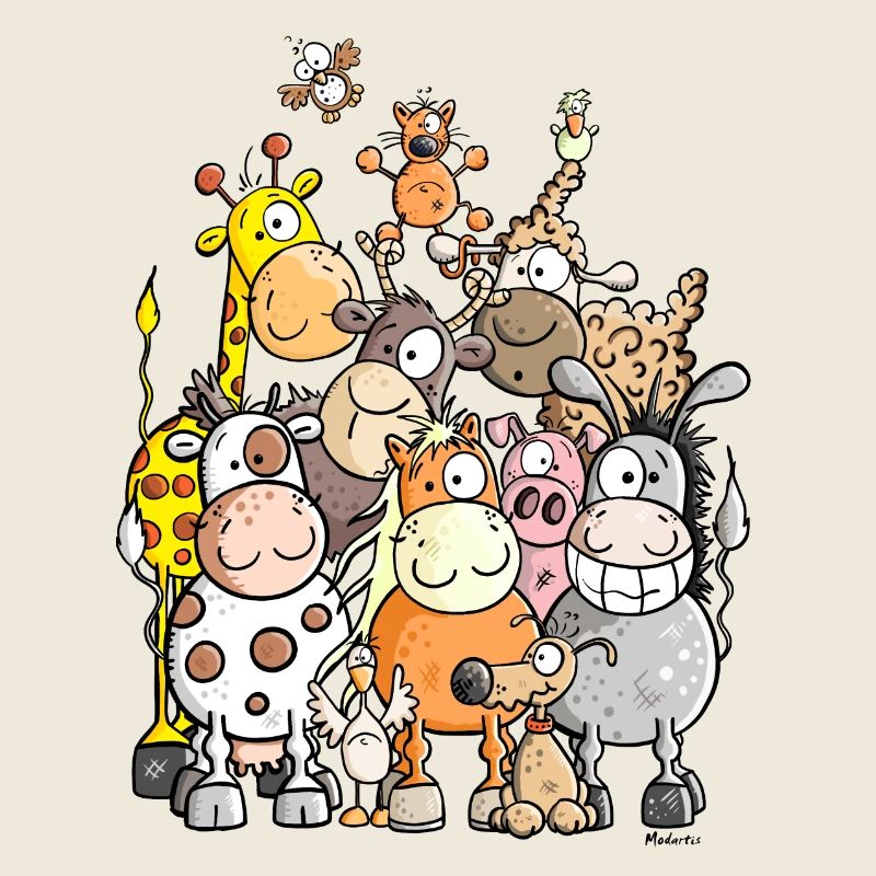 Tas géant de l'animal