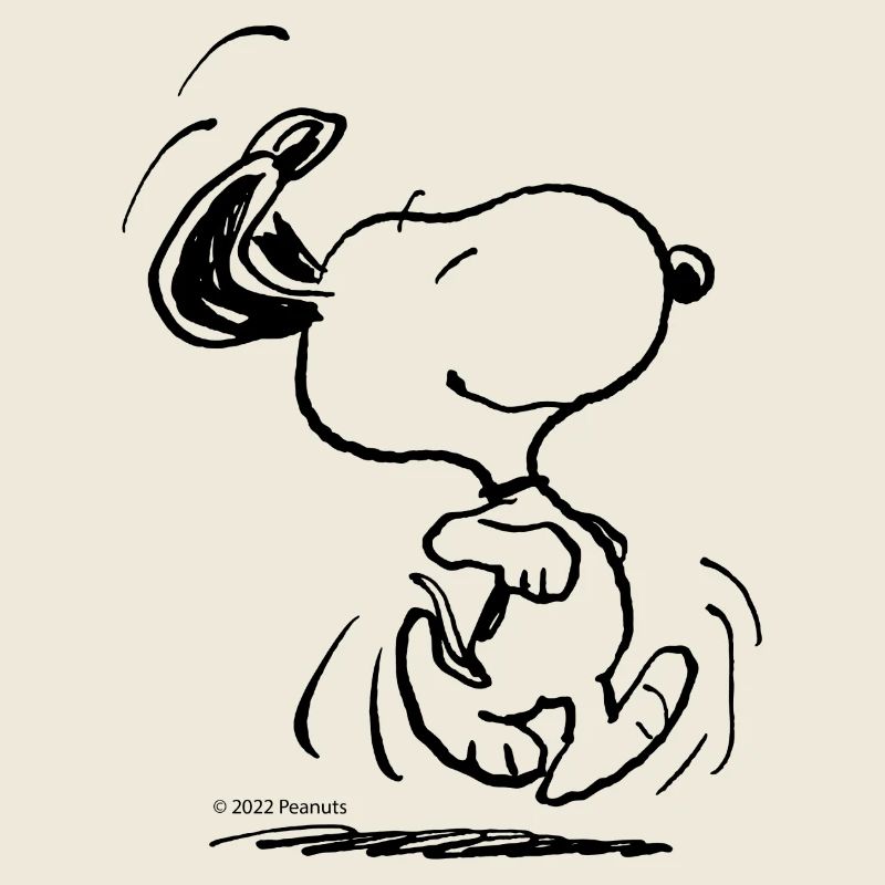 Peanuts Snoopy En Hâte