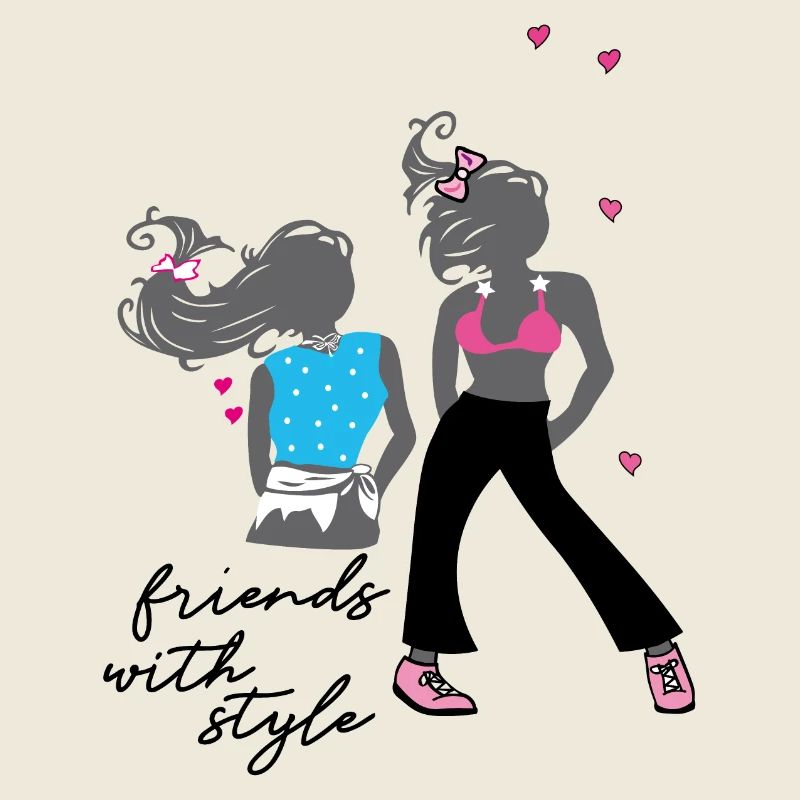 Filles, Amis, Mode