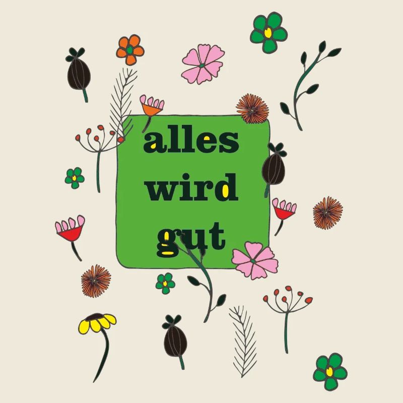 alles wird gut in grün