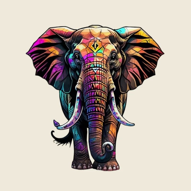 Graffiti éléphant