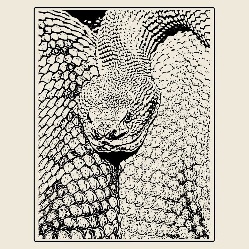 L'élégance reptilienne.