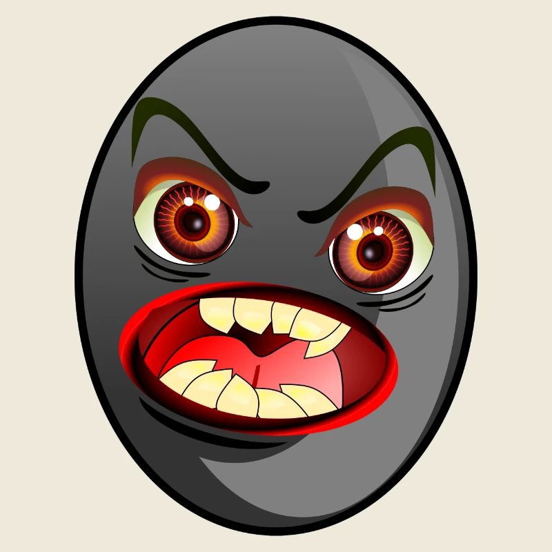 MONSTRE D’HALLOWEEN OLIVE NOIRE