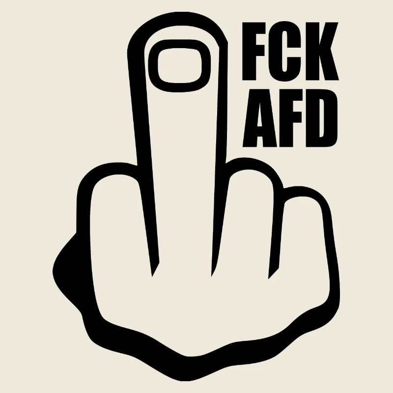 Fck afd Mittelfinger