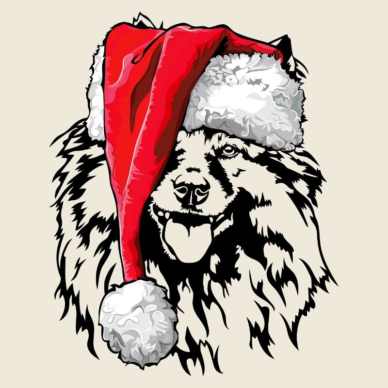 Père Noël Wolfsspitz Nikolaus Wilsigns