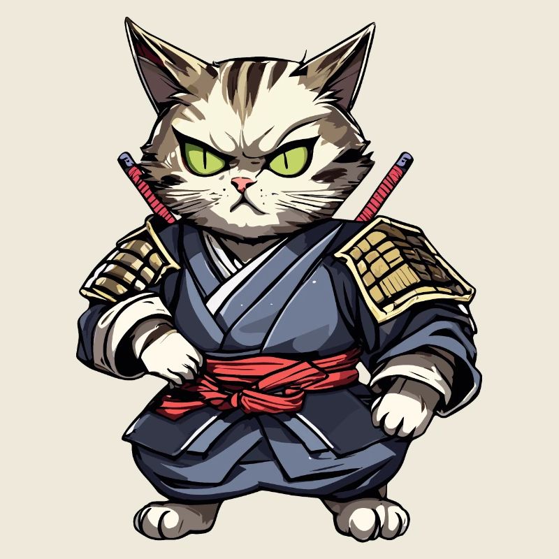 Samurai Cat #15