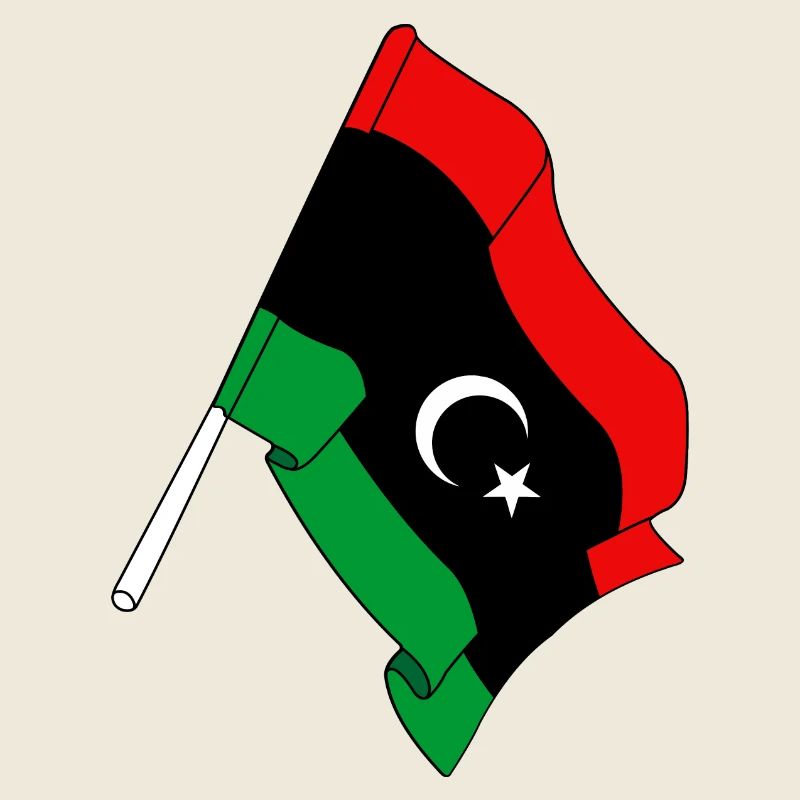 Drapeau Libye