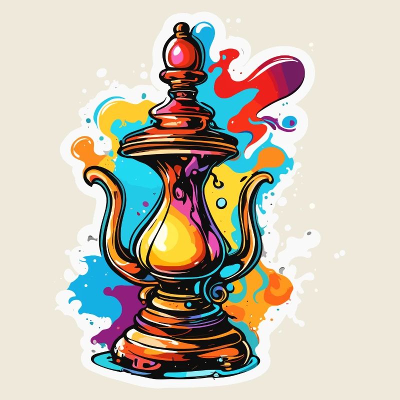 Magic Lamp / Wishes /Orient / Miracle / Genius
