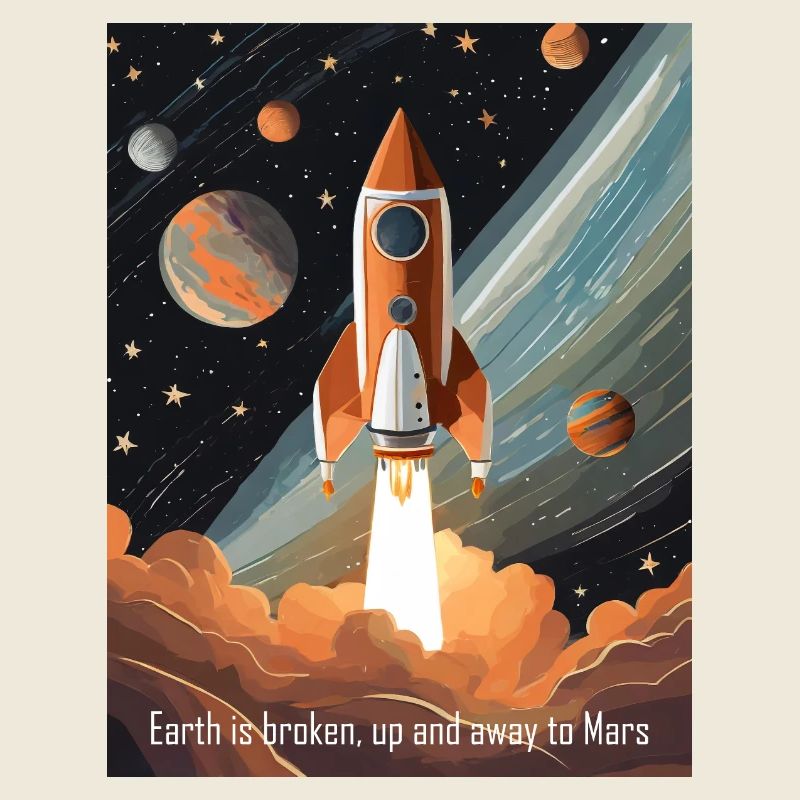 La Terre est brisée, allons sur Mars !