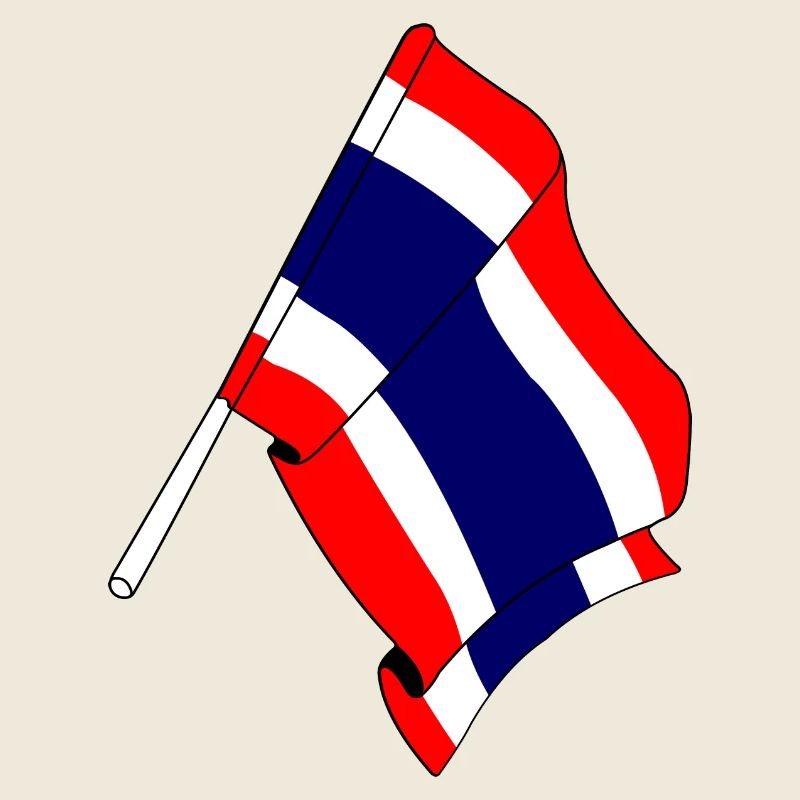 Drapeau de la Thaïlande