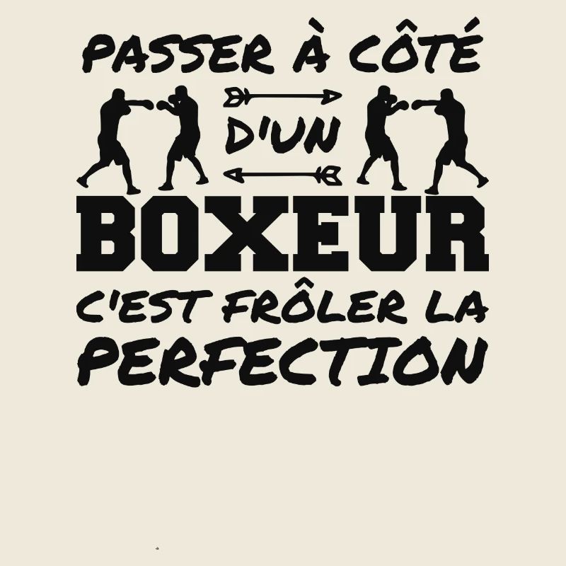 Perfektion Boxer Humor Boxer Mann