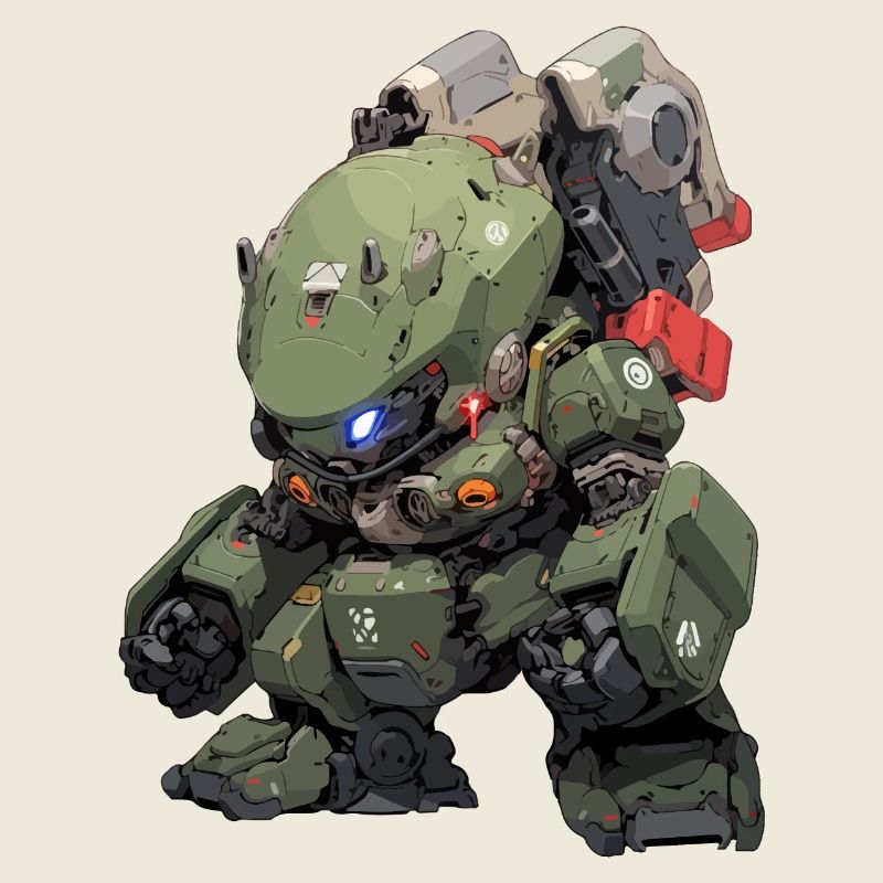 Kampf-Mech Chibi