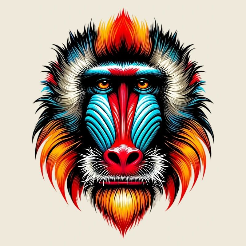 Mandrill Monkey