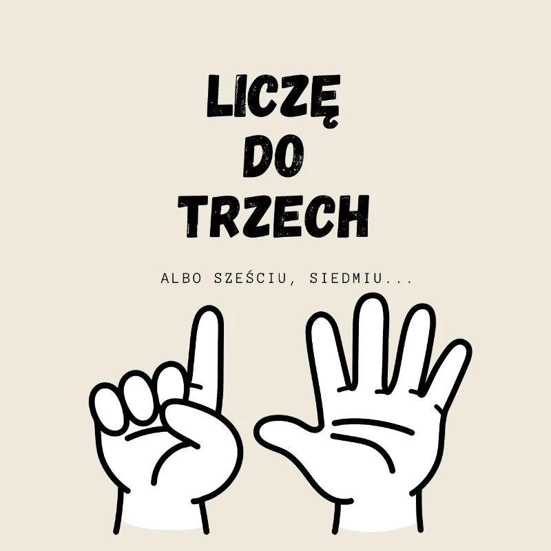 I'm counting to three