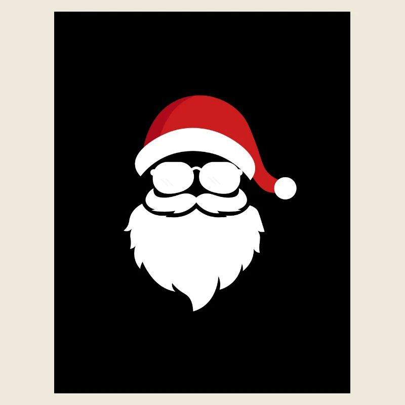 Stylischer Weihnachtsmann