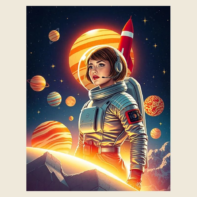 Astronaut in space