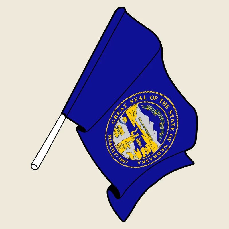 Flagge von Nebraska