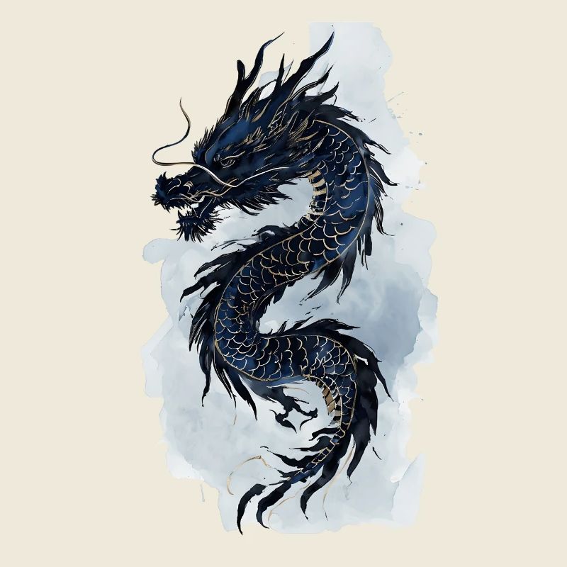 Cadeau de la mythologie de la Chine du dragon