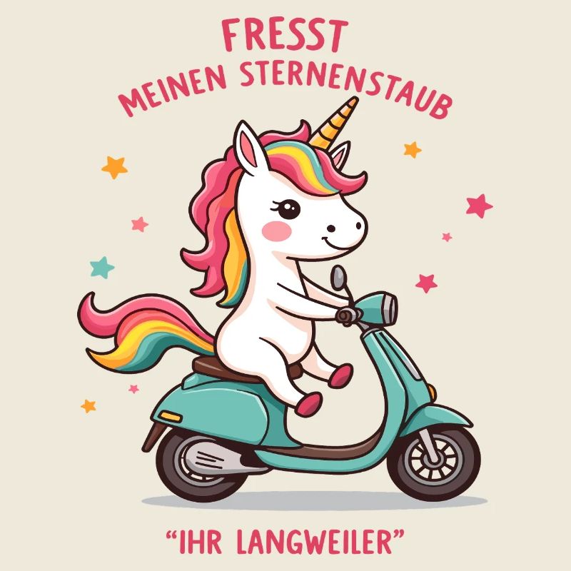 Roller-Einhorn