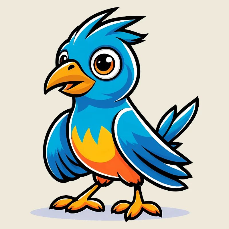 Oiseau bleu