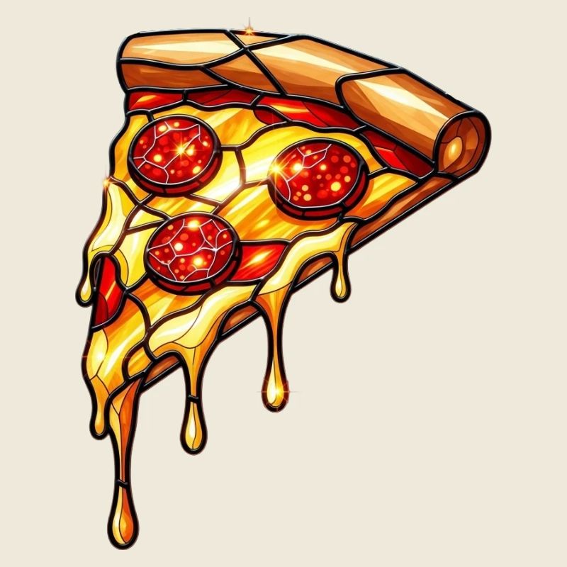Pepperoni Pizza Traum: Glänzendes Käse-Wunder