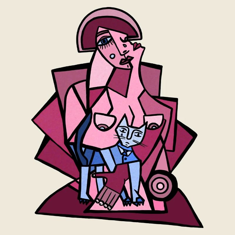 Moi, trop réfléchir avec mon chat