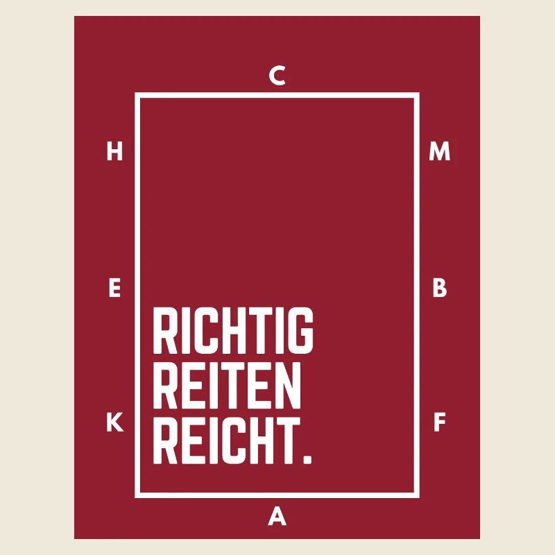 Riding properly is enough.