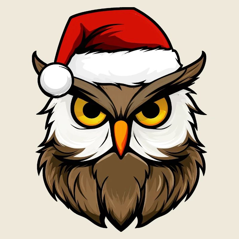 Eulen Weihnachten