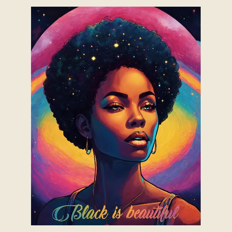 Beauté Noire Cosmique
