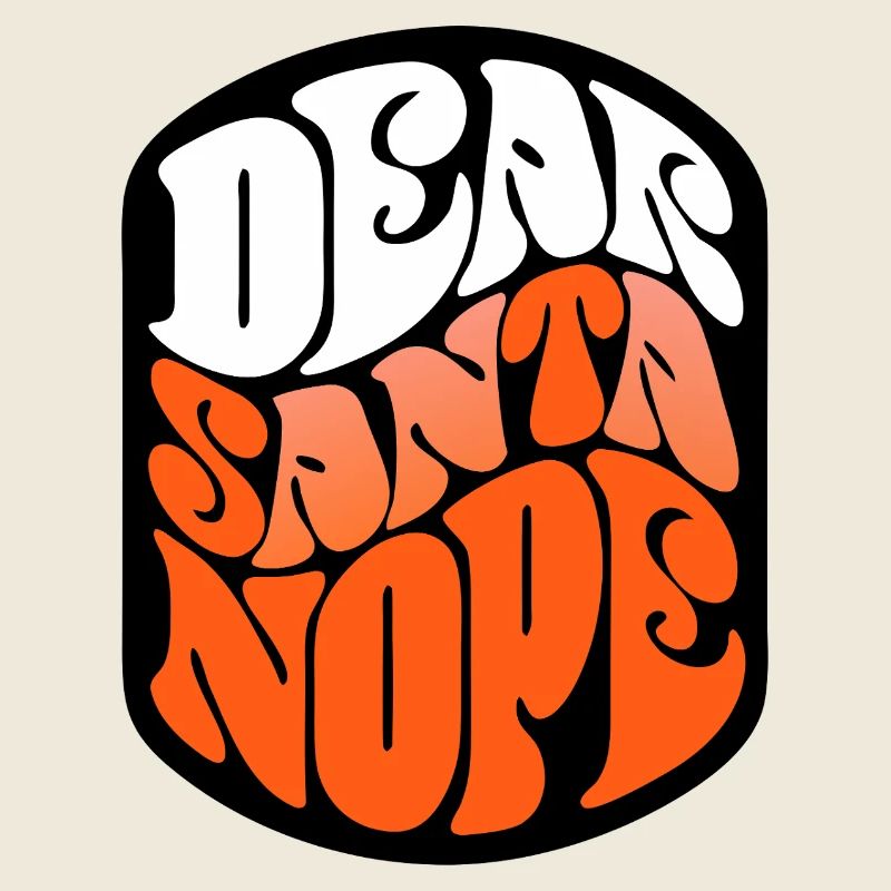 Santa Nope Psychedelic Glow